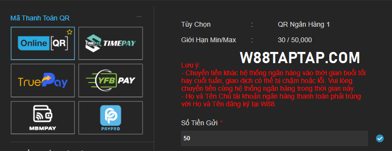 Nạp Tiền W88 2026: Cách Tối Ưu Và Tránh Mất Phí Giao Dịch - Lorix Nạp Tiền W88 2026: Cách Tối Ưu Và Tránh Mất Phí Giao Dịch - Lorix