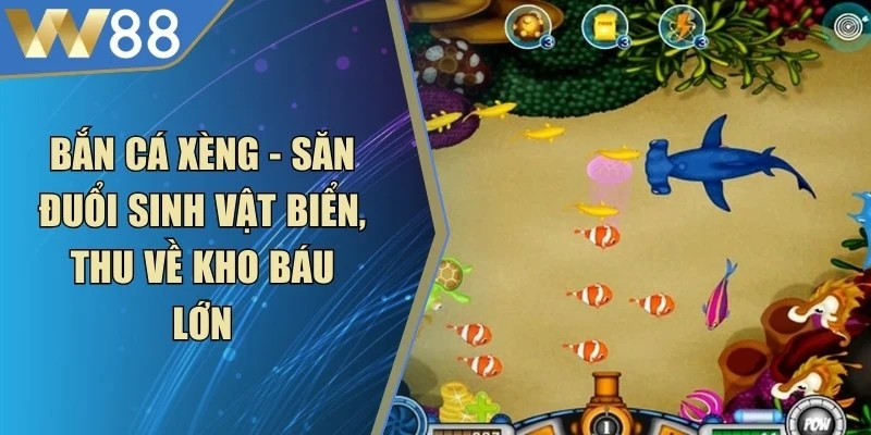 Game Bắn Cá Sấu - Thoải Mái Truy Tìm Kho Báu Đại Dương - Lorix
