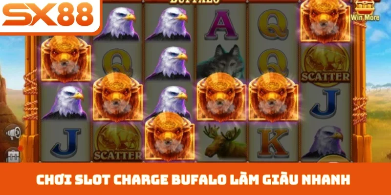 Slot Charge Bufalo - Chủ Đề Thảo Nguyên Xanh Tại SX88 - Lorix