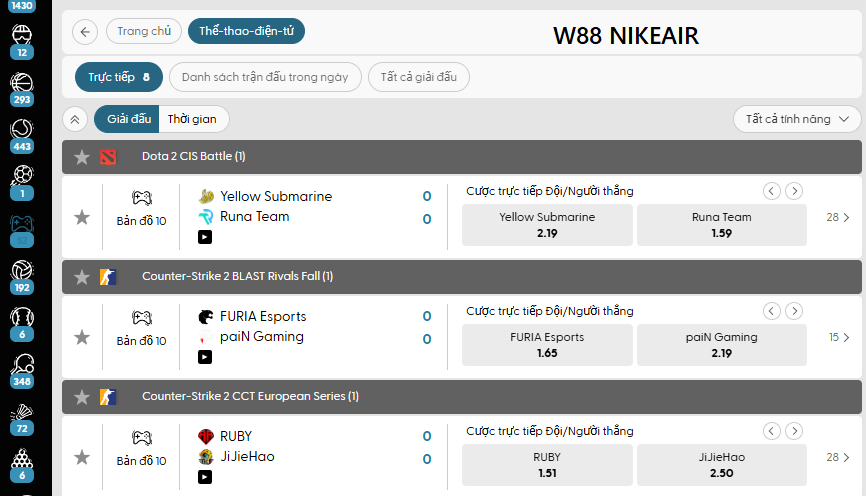 W88 Esports: Sảnh Cược Thể Thao Điện Tử Đa Dạng - Lorix W88 Esports: Sảnh Cược Thể Thao Điện Tử Đa Dạng - Lorix
