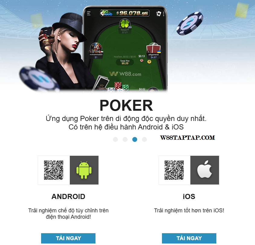W88 Poker - Hướng Dẫn Cài Đặt Và Luật Chơi Tại Nhà Cái W88 - Lorix W88 Poker - Hướng Dẫn Cài Đặt Và Luật Chơi Tại Nhà Cái W88 - Lorix
