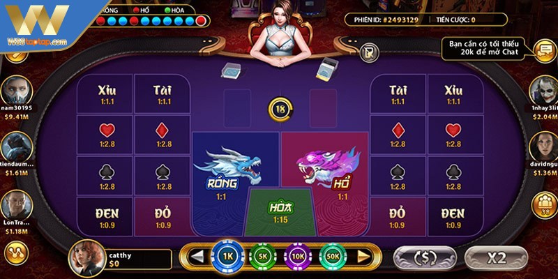 Chơi Rồng Hổ - Thỏa Đam Mê Đỏ Đen, Kiếm Thưởng Lớn - Lorix Chơi Rồng Hổ - Thỏa Đam Mê Đỏ Đen, Kiếm Thưởng Lớn - Lorix