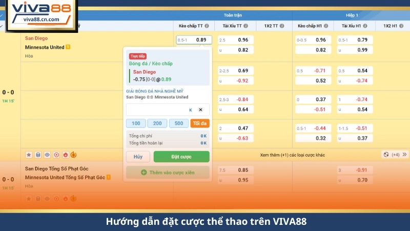 Thể Thao VIVA88 – Cá Cược Bóng Đá Uy Tín, Tỷ Lệ Cạnh Tranh - Lorix