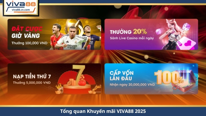 Khuyến Mãi VIVA88 – Ưu Đãi Lớn, Hoàn Trả Cao 2026 - Lorix