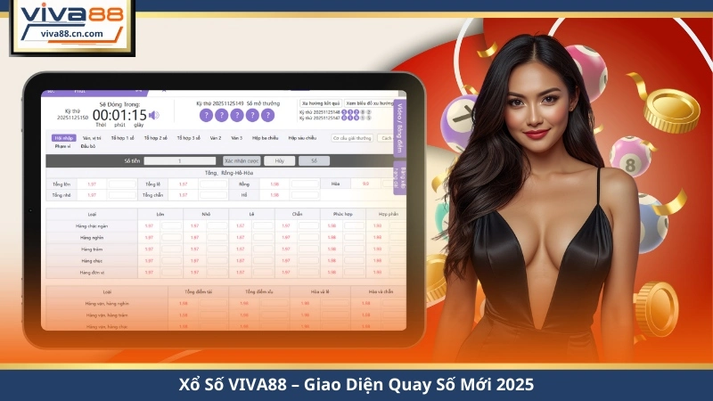 Xổ Số VIVA88 – Quay 3 Phút, Trúng Lớn, Nhận Tiền 3 Giây - Lorix