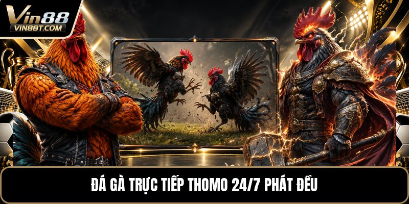 Đá Gà Trực Tiếp Thomo 24/7 - Xem Trận Gà Liên Tục 24H - Lorix